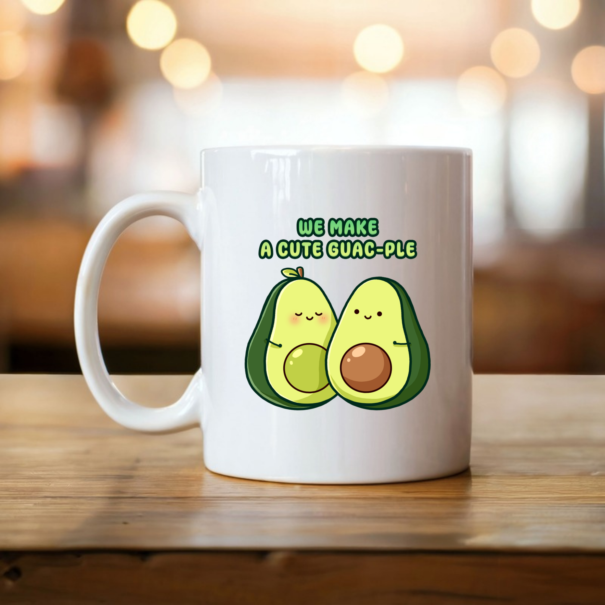 We Make a Cute Guac-ple Avocado Couple Mug