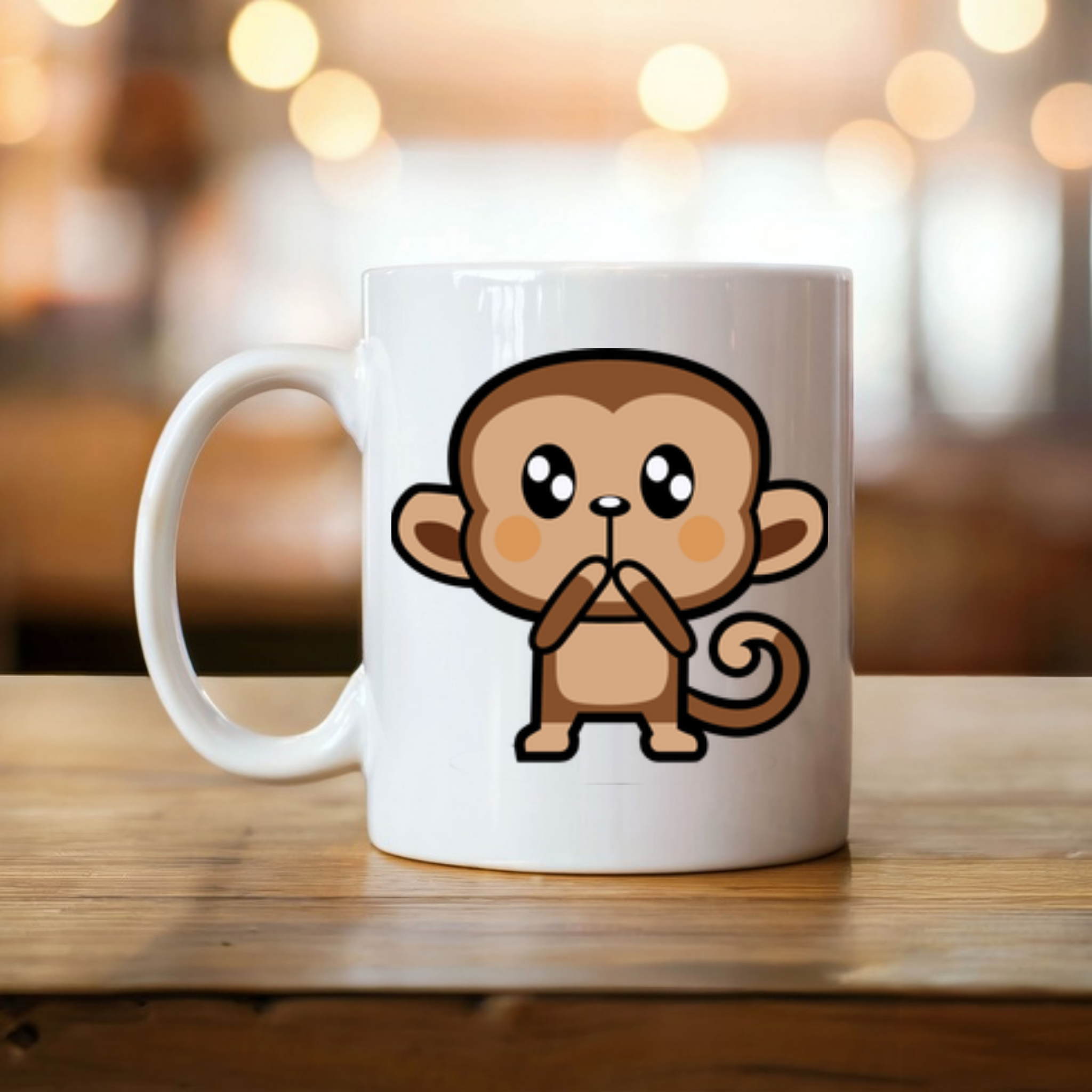 Shocked Monkey Mug