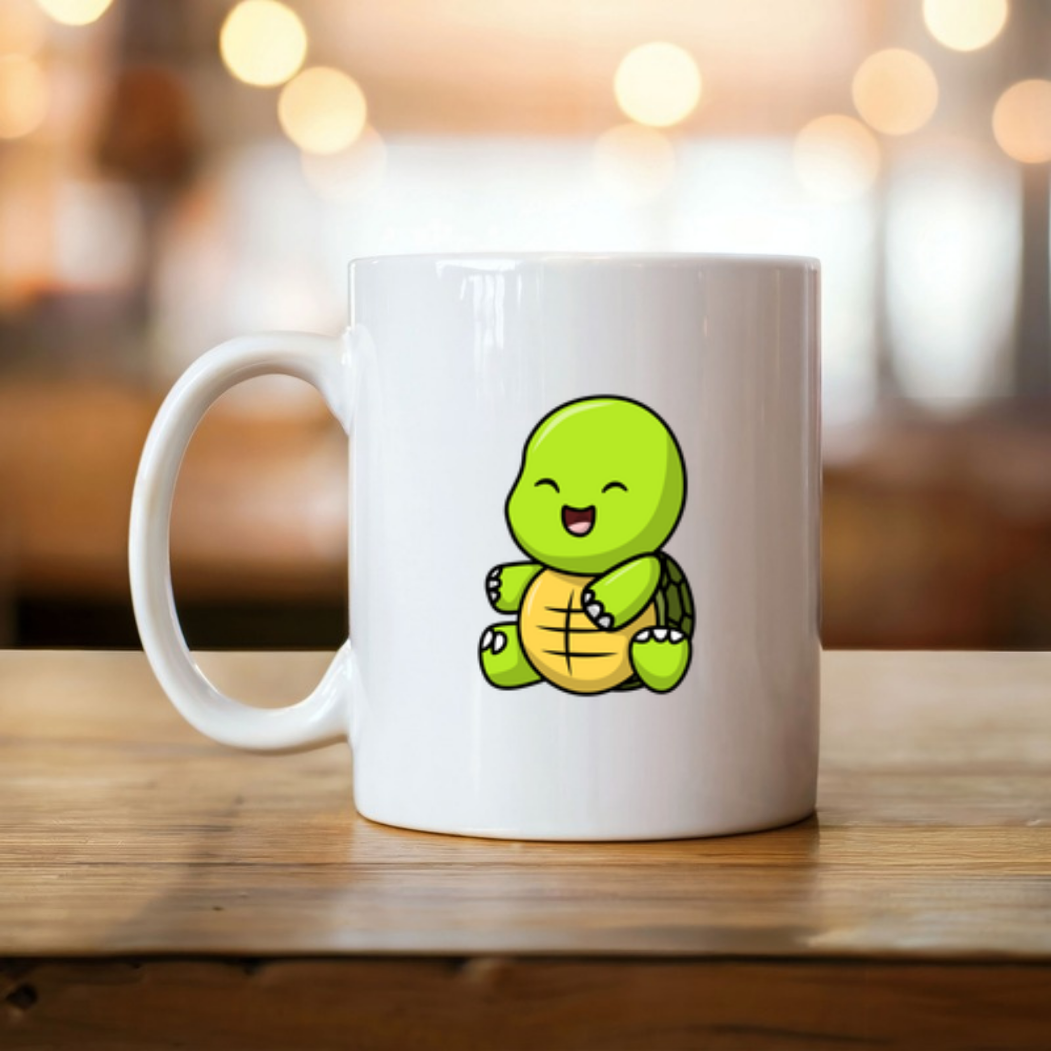 Sitting Baby Turtle Mug