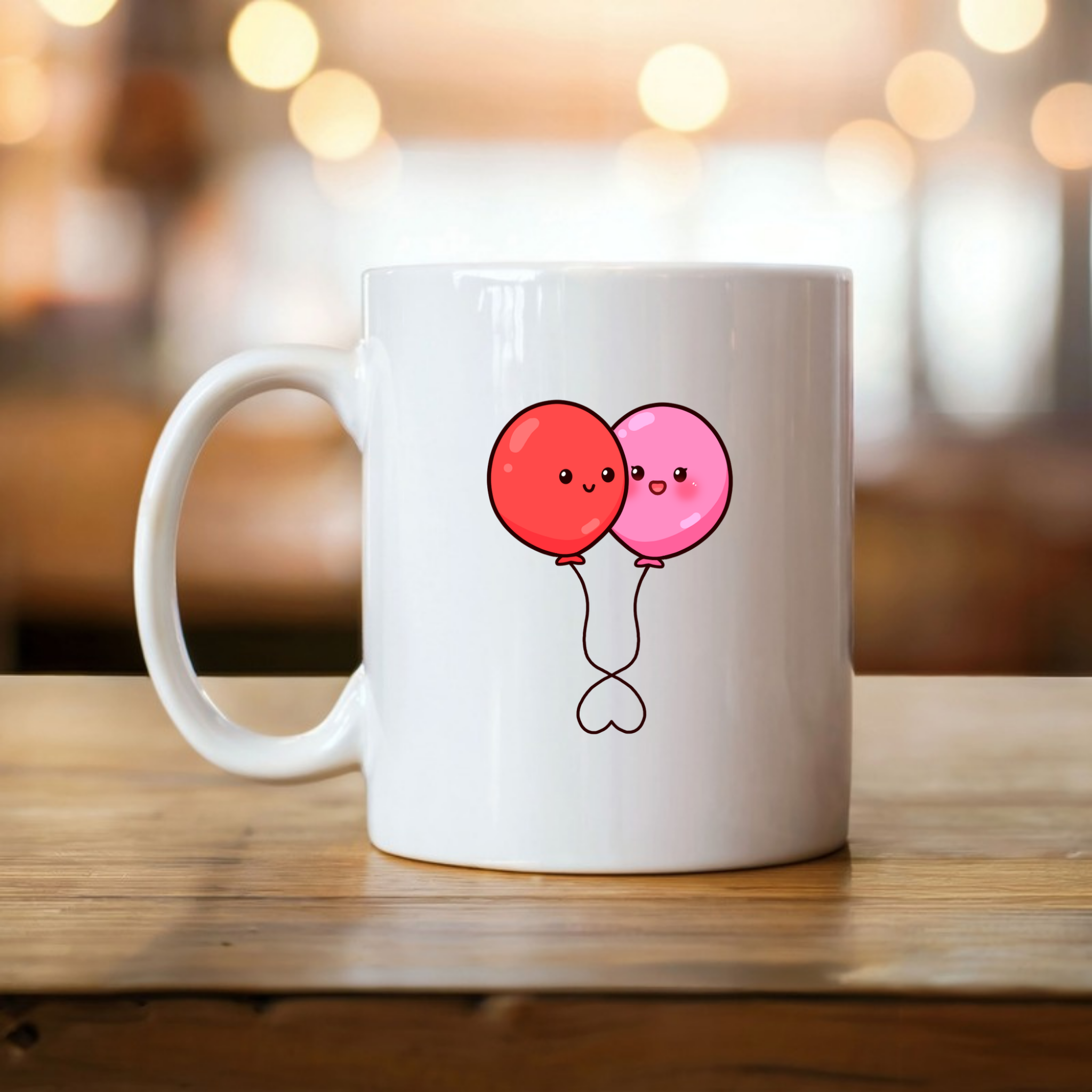 Balloon Couple Mug