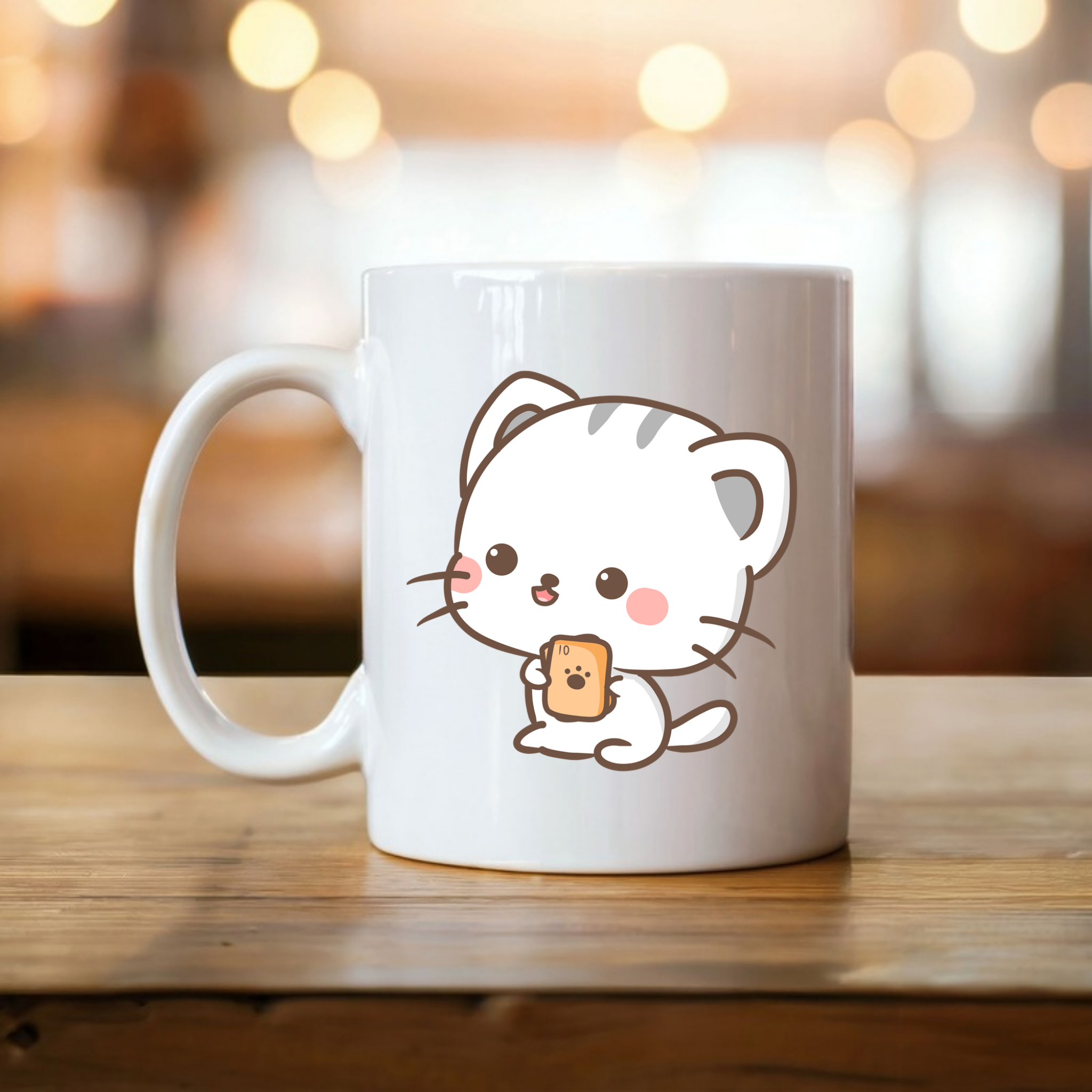 Cat Playing Cards Mug