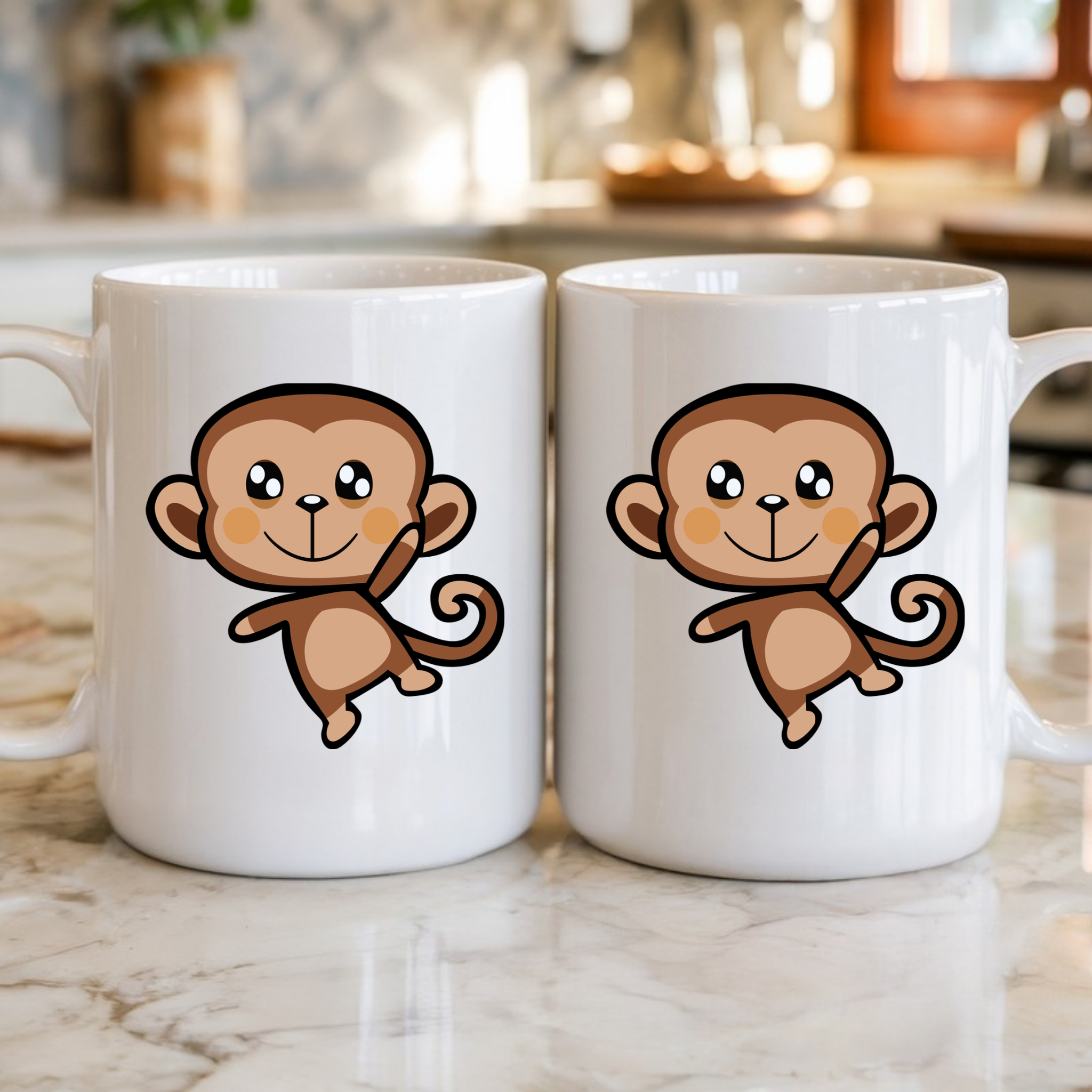 Dancing Monkey Mug