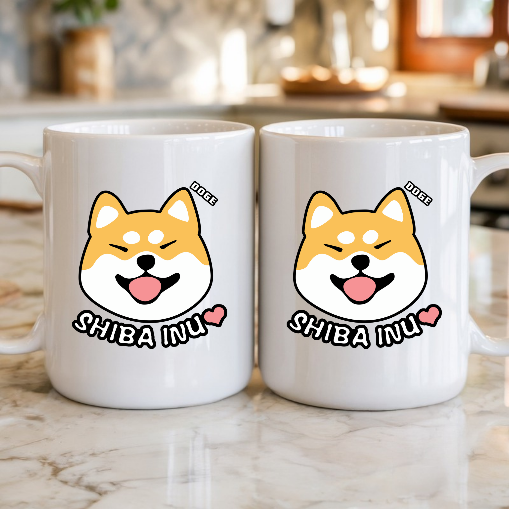 Doge Shiba Inu Face Mug