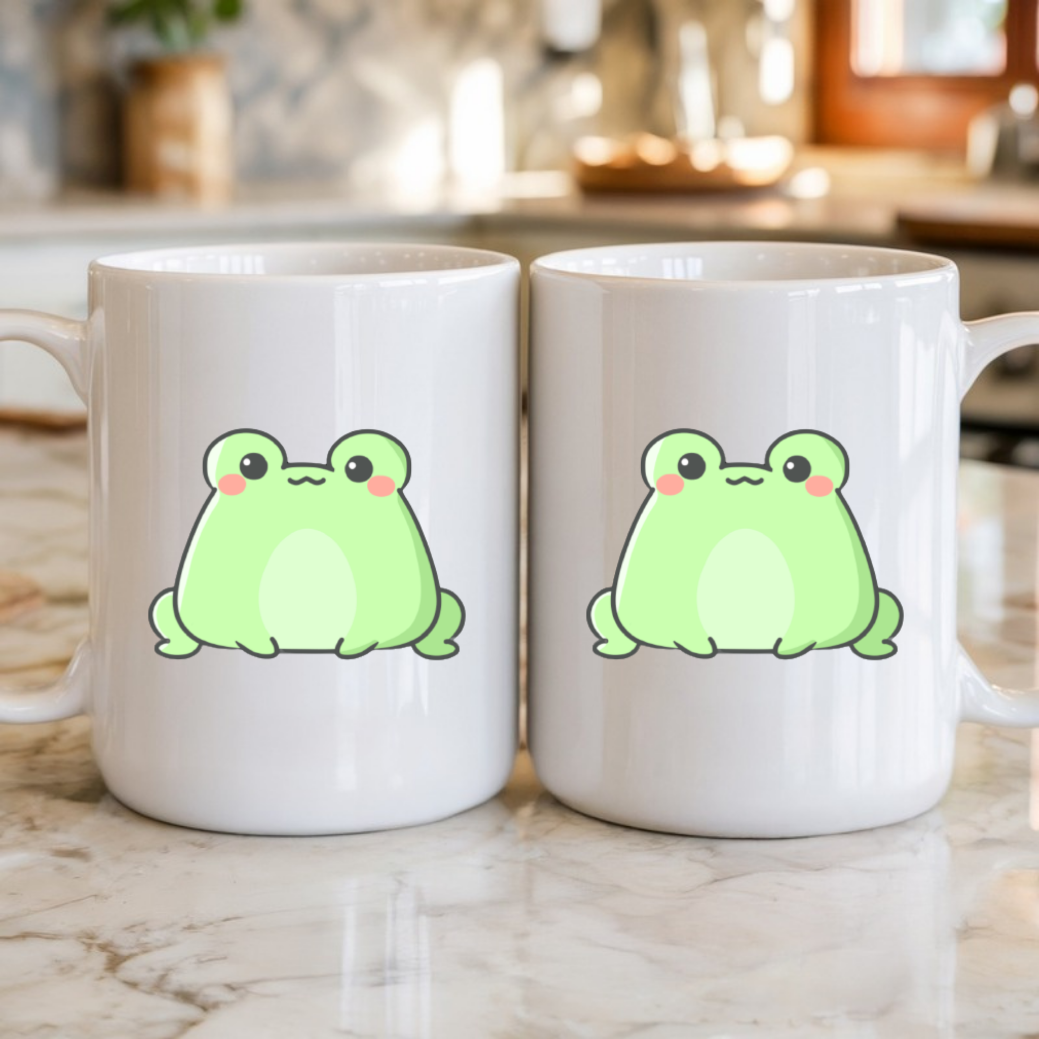 Sitting Frog Mug