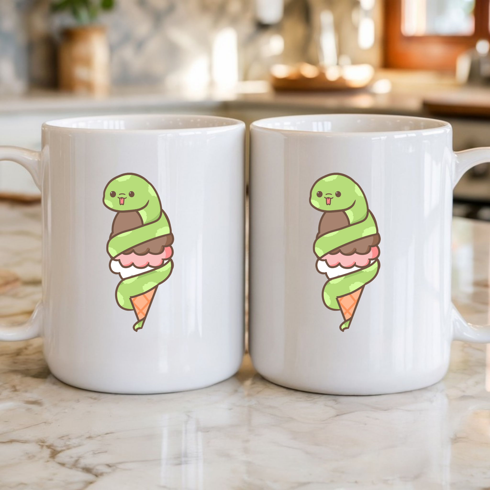 Ice Cream Snake Mug