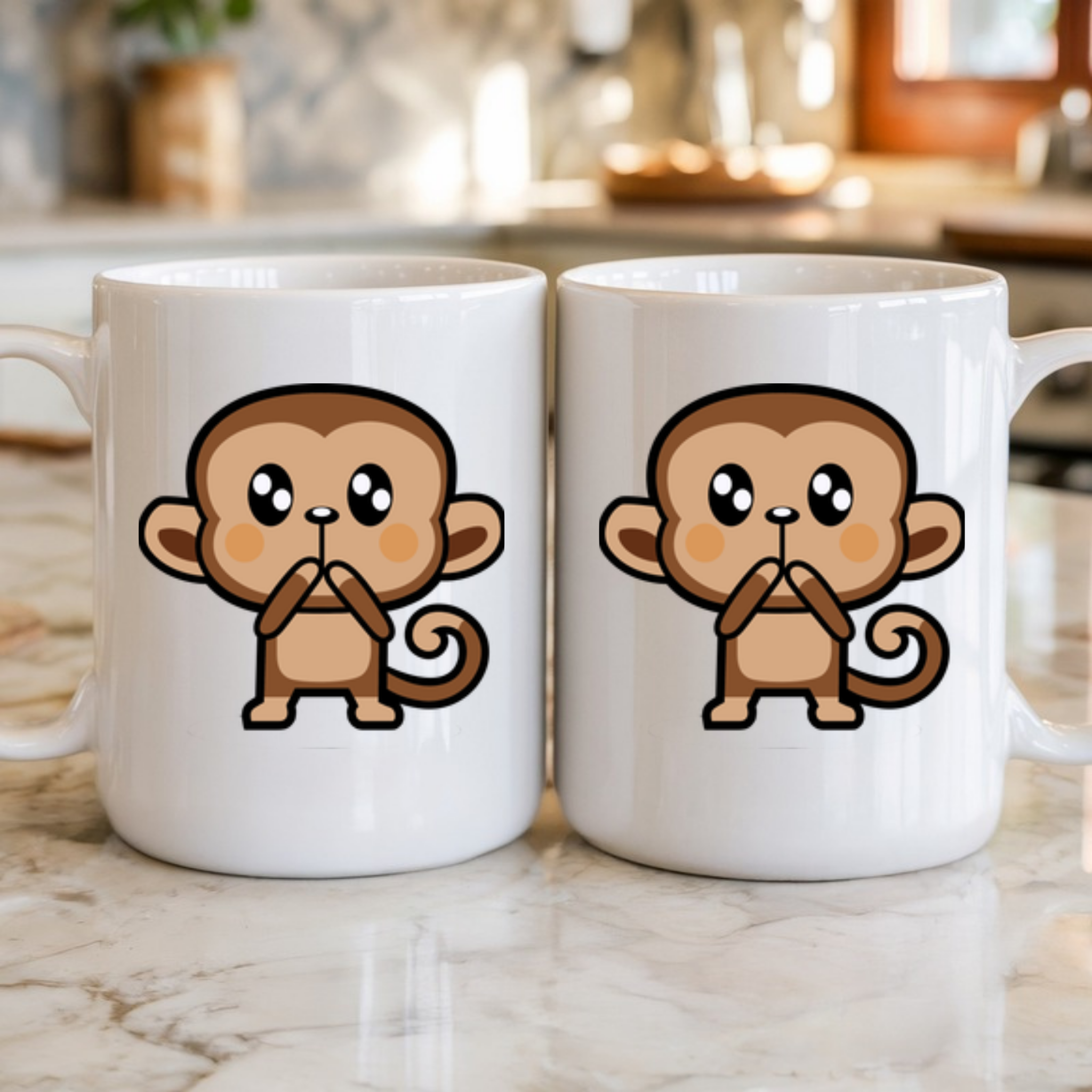 Shocked Monkey Mug