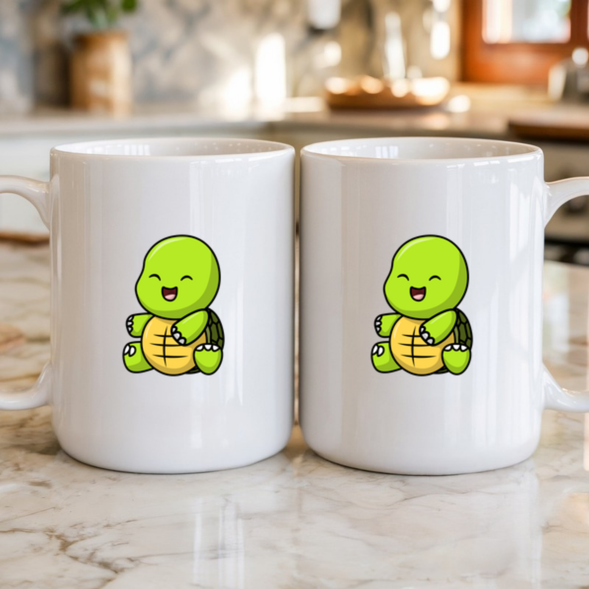 Sitting Baby Turtle Mug