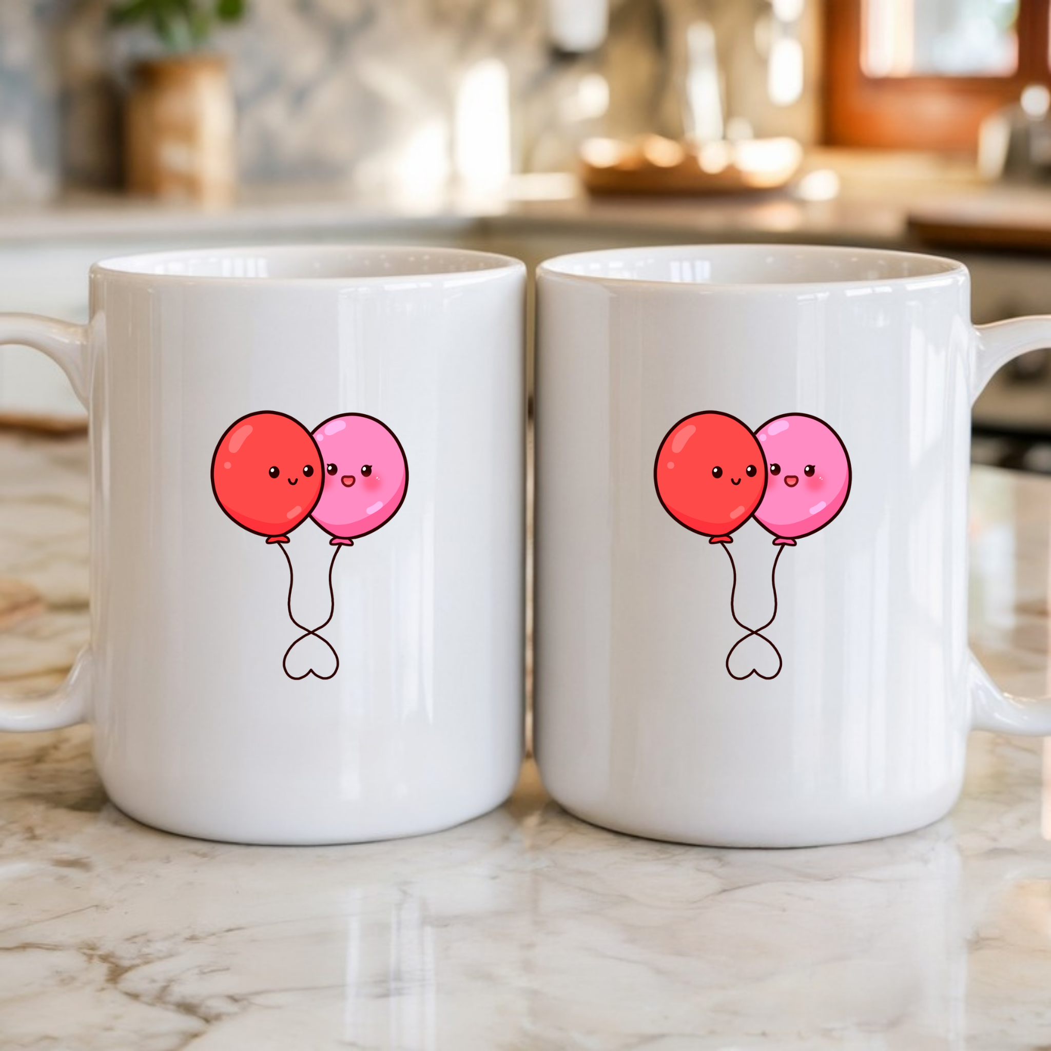 Balloon Couple Mug