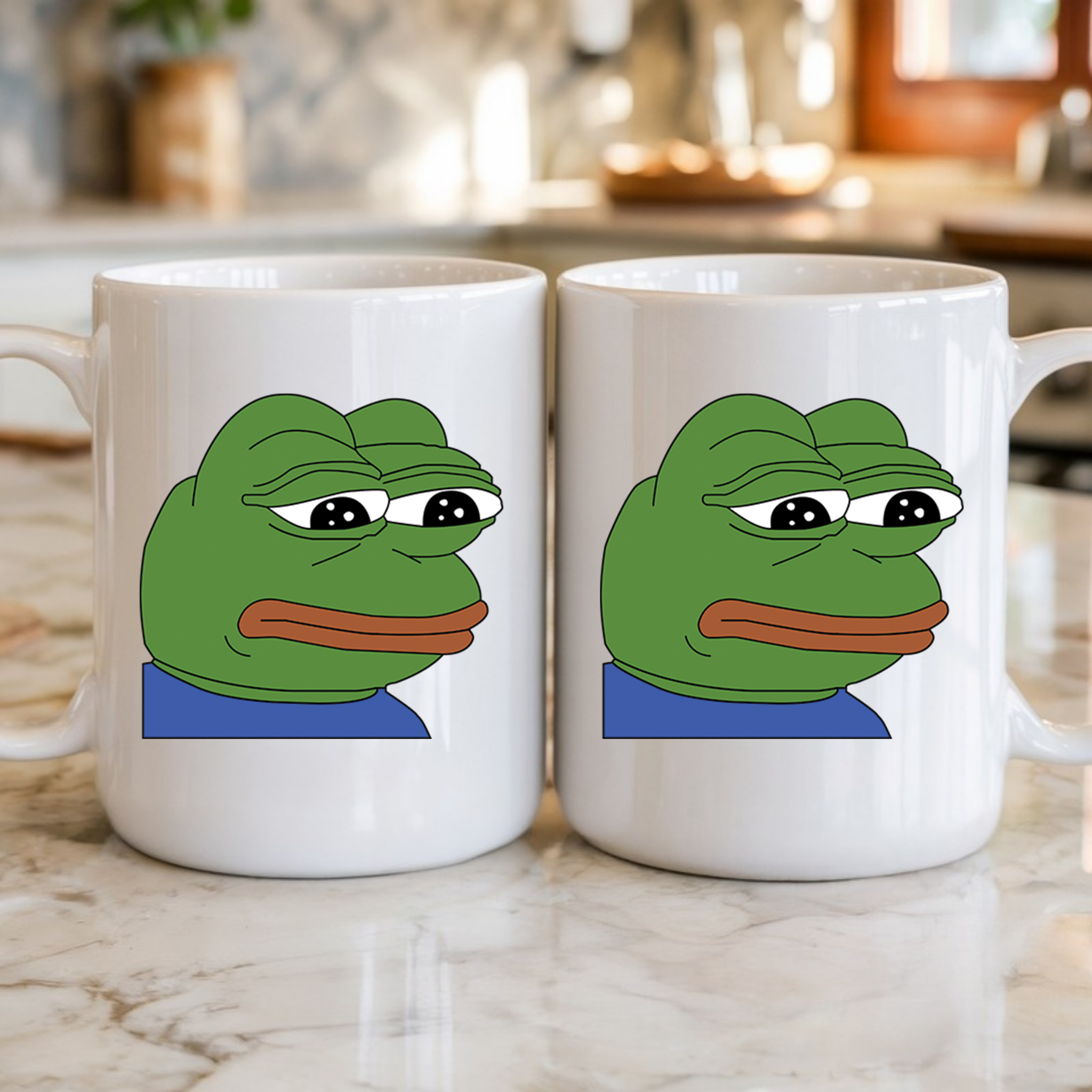 Sad Pepe the Frog Mug