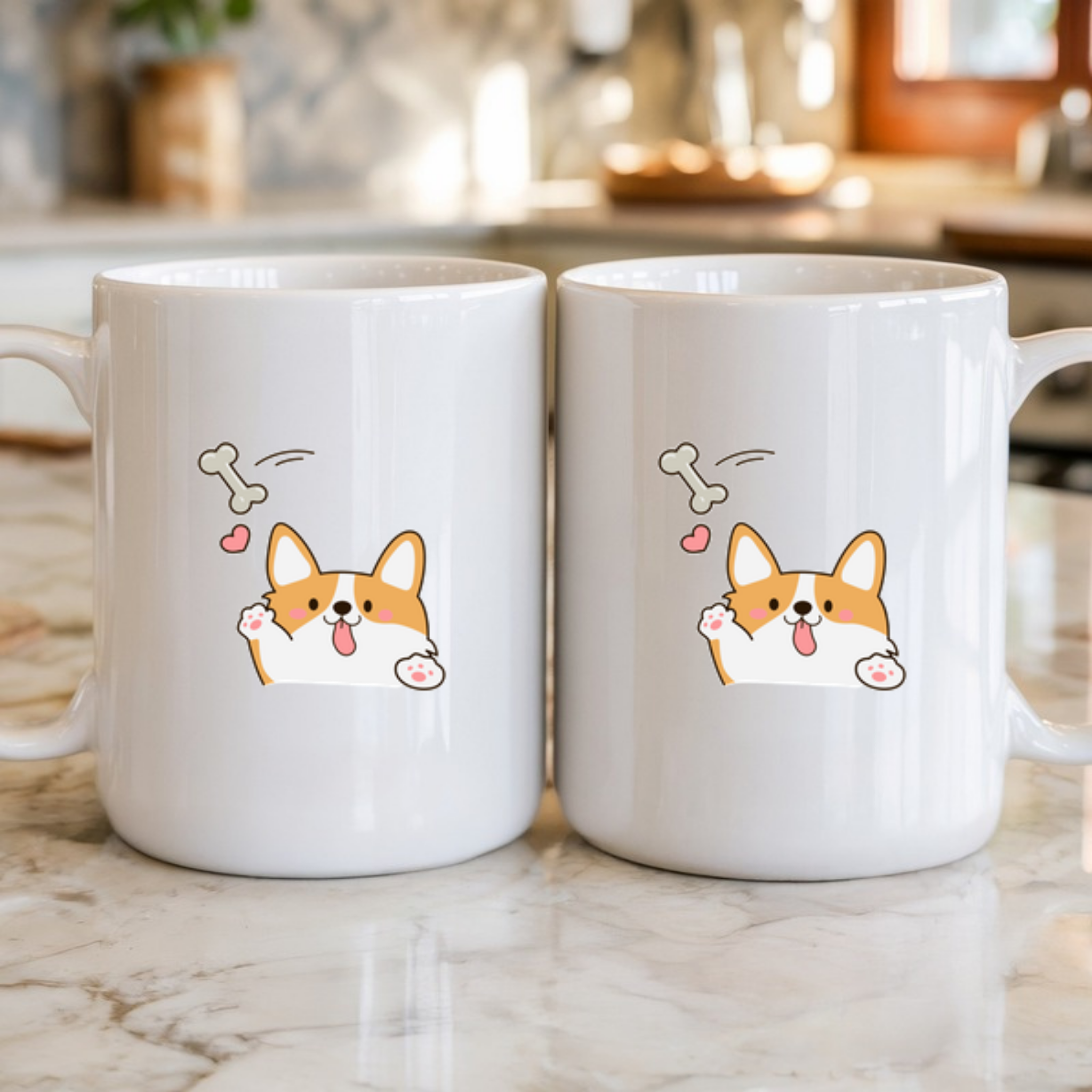 Dog Fetching Bone Mug
