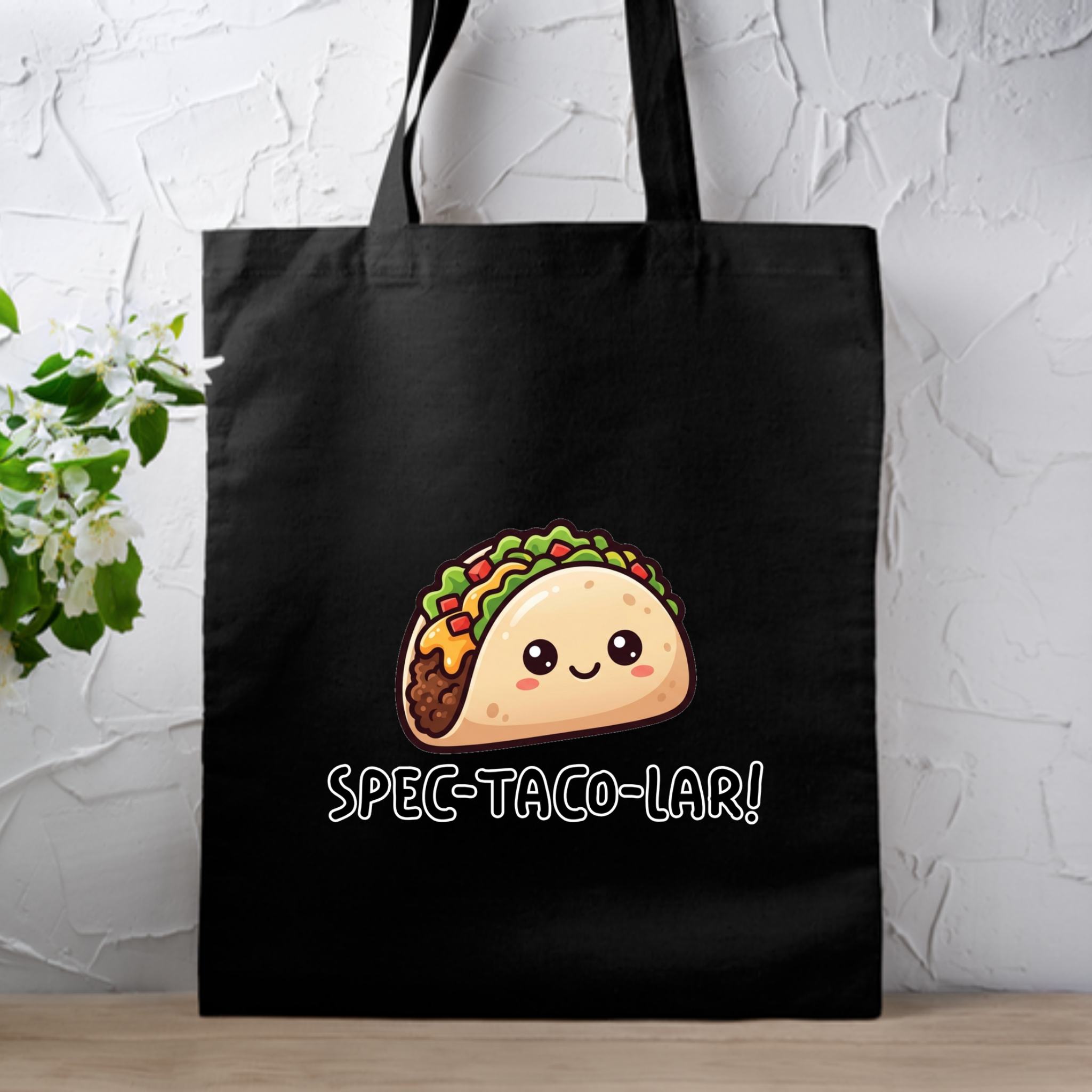 Spec-taco-lar!  Taco Tote Bag