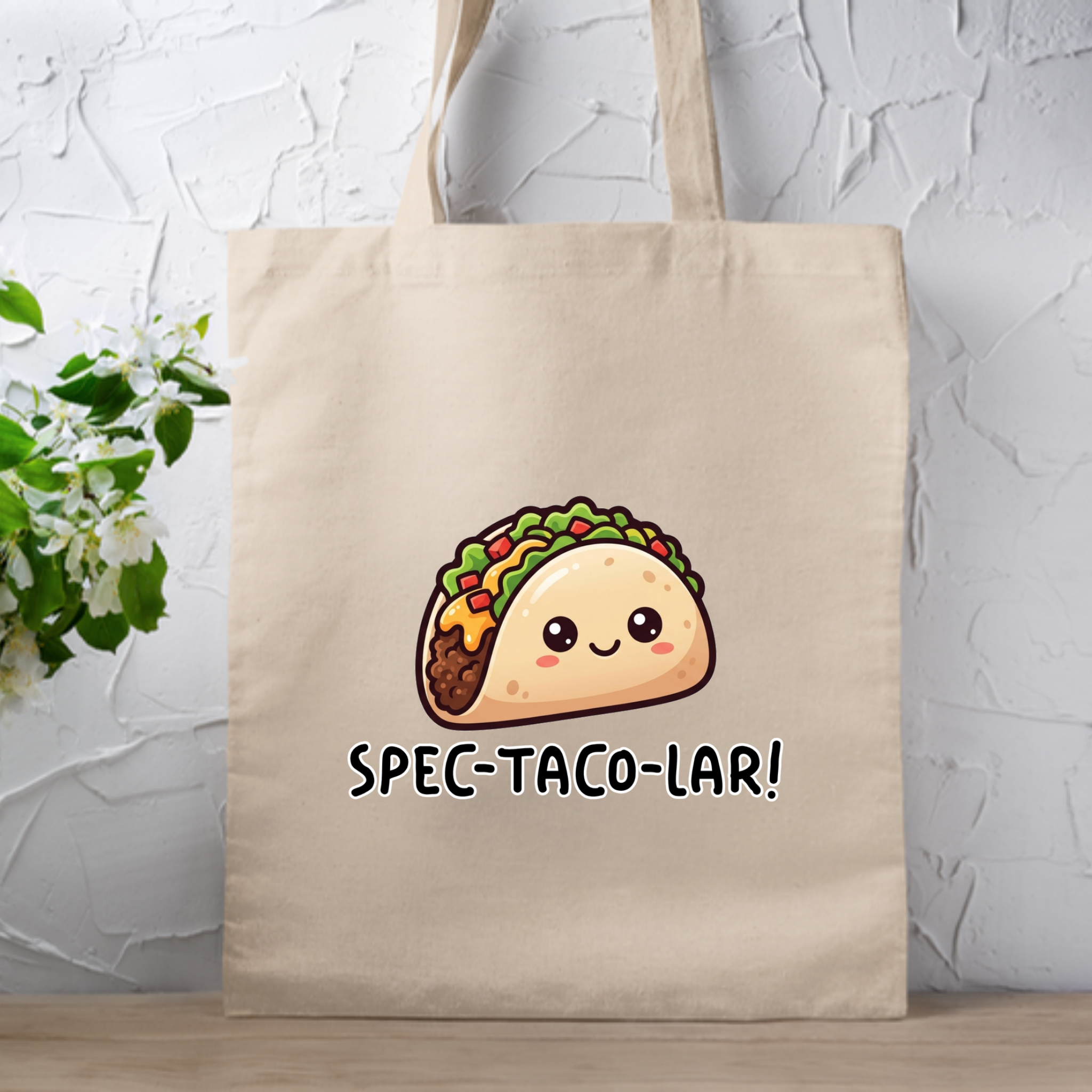 Spec-taco-lar!  Taco Tote Bag