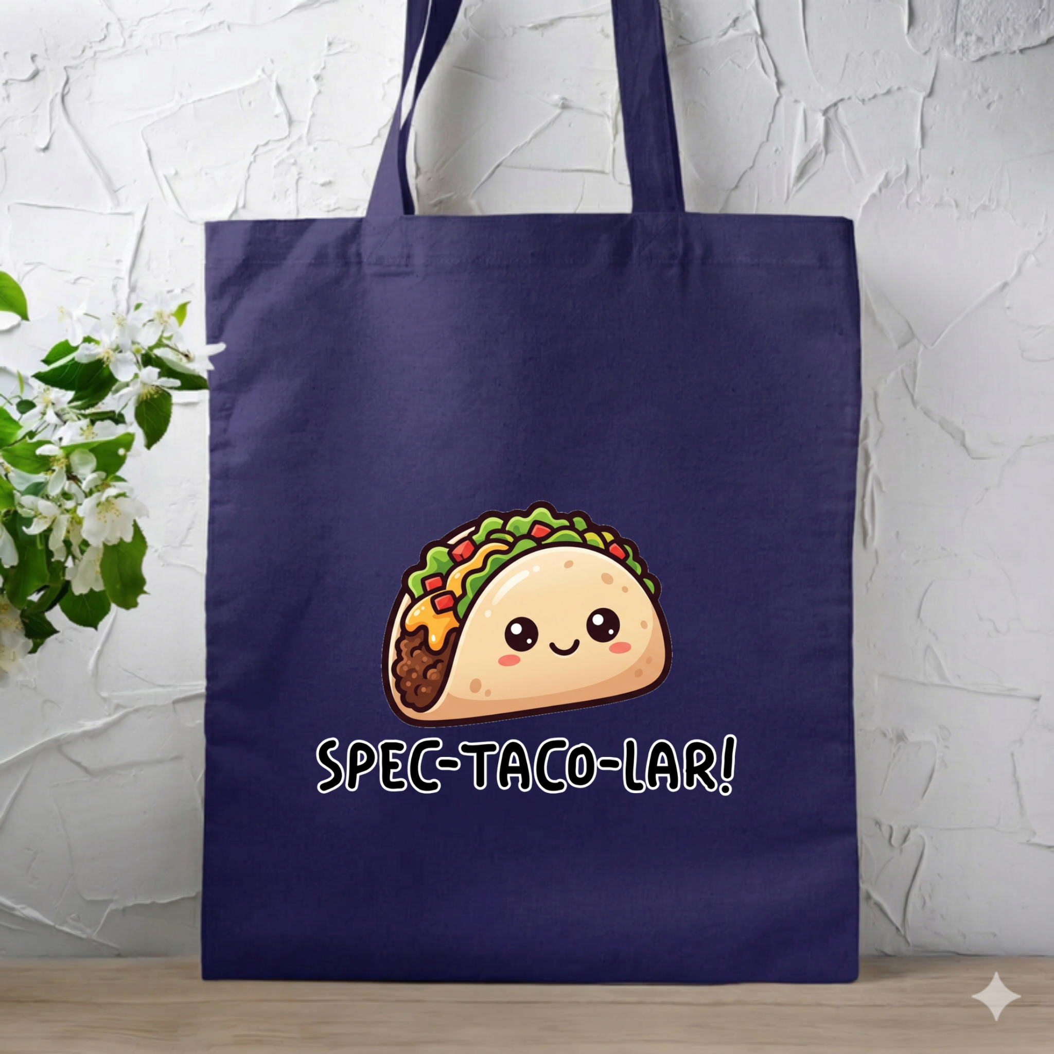 Spec-taco-lar!  Taco Tote Bag