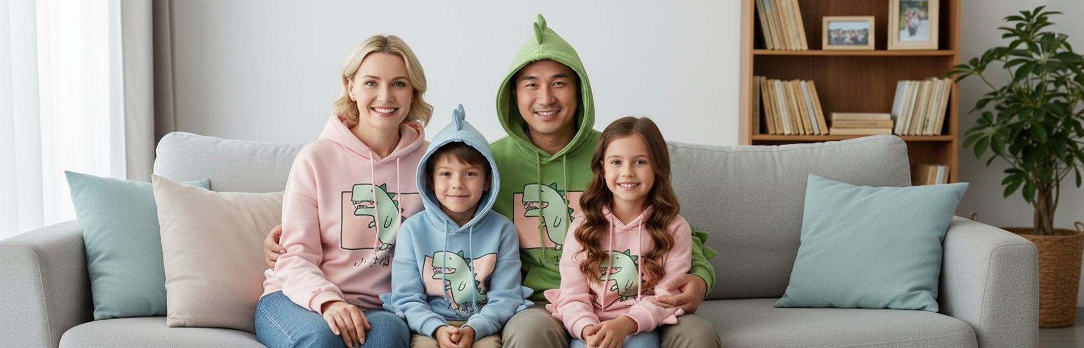 Cute Dinosaur Hoodie with Spikes | Kawaii “Little Monster” Pullover Sweatshirt | Japanese Style Hoodie with Fabric Spikes | Cosplay Inspired Dino Hoodie