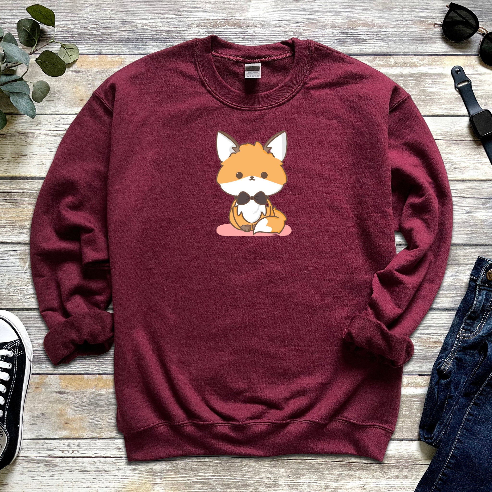 Bowtie Fox Sweatshirt