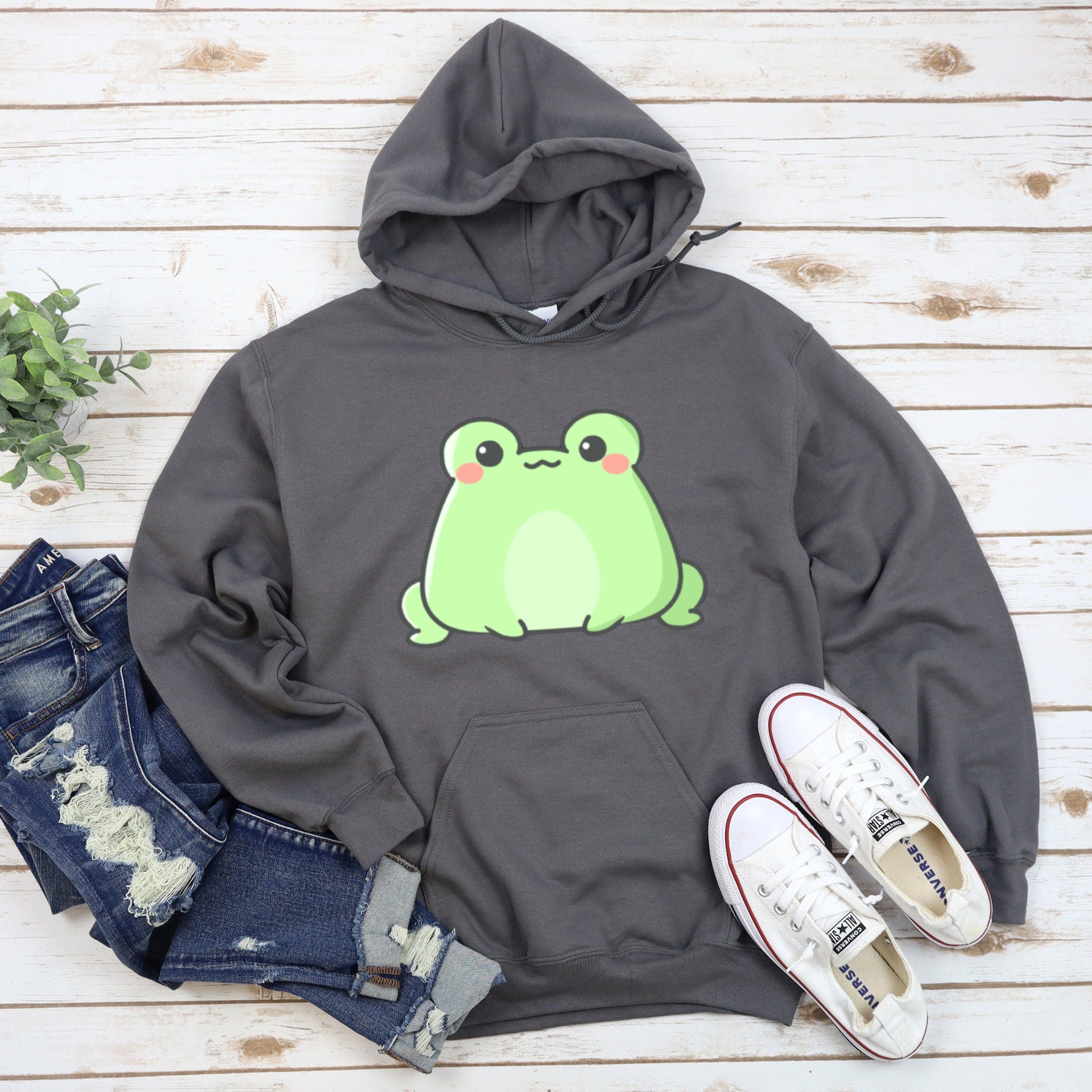 Sitting Frog Unisex Hoodie
