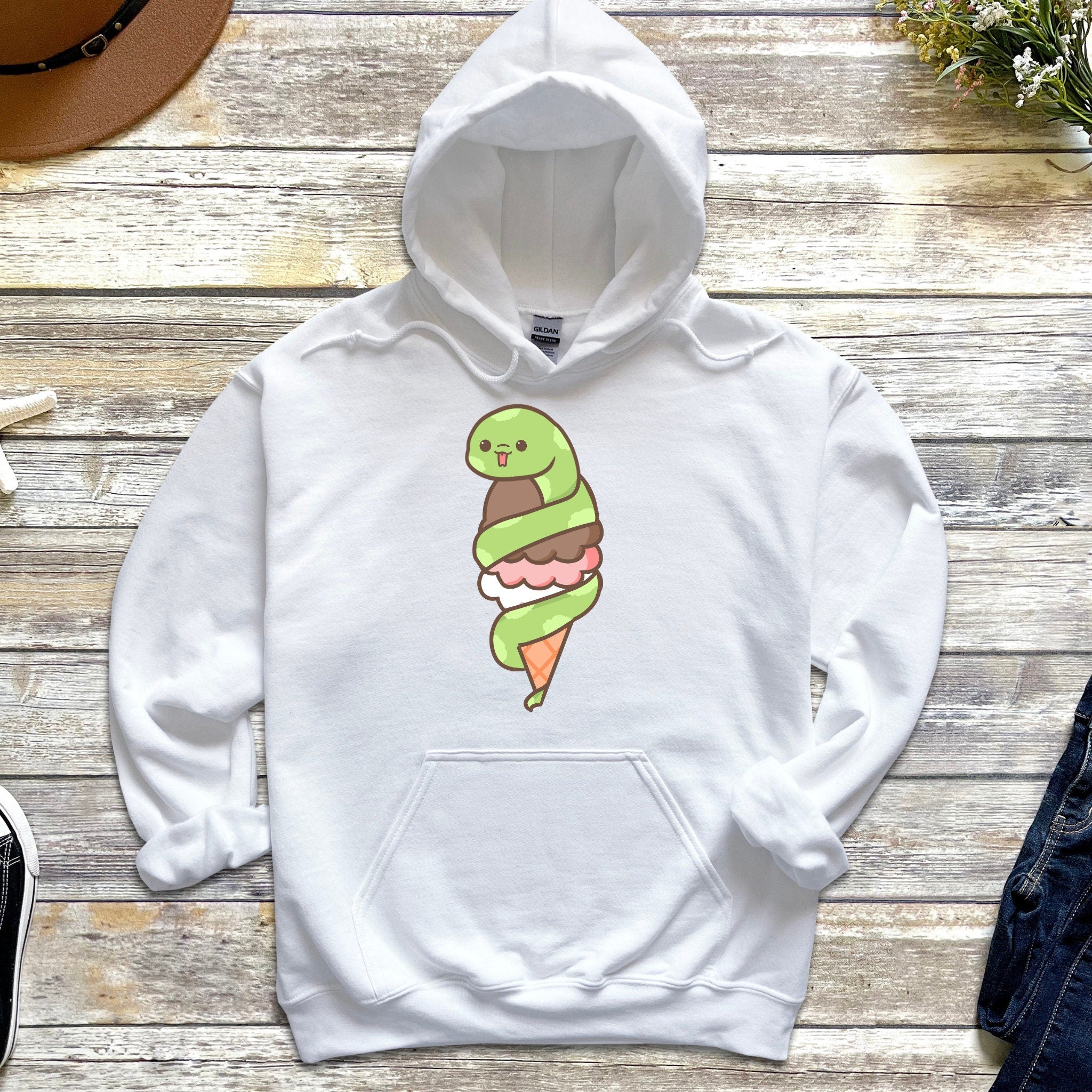 Ice Cream Snake Hoodie
