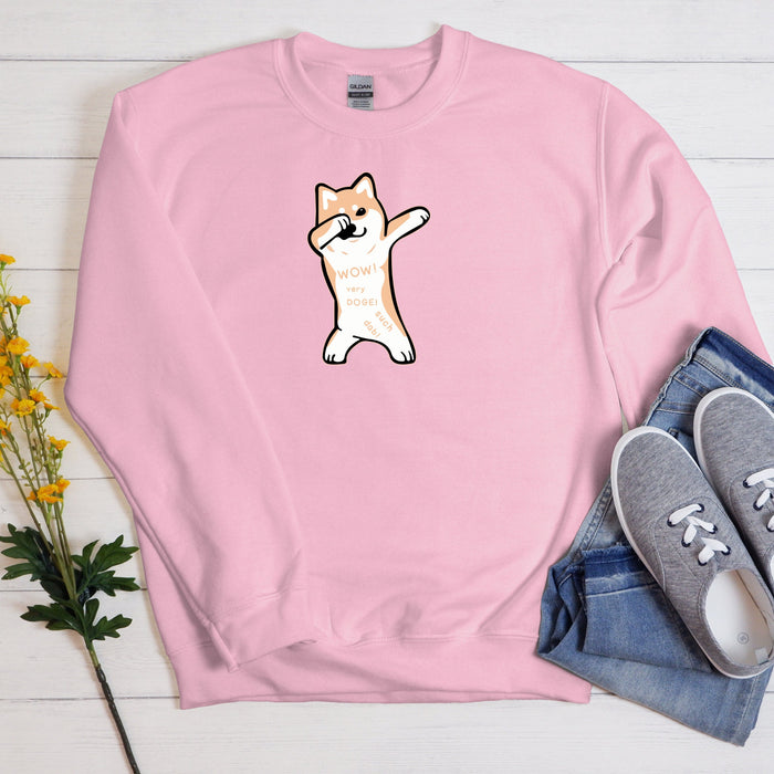 Dabbing Doge Dog Sweatshirt