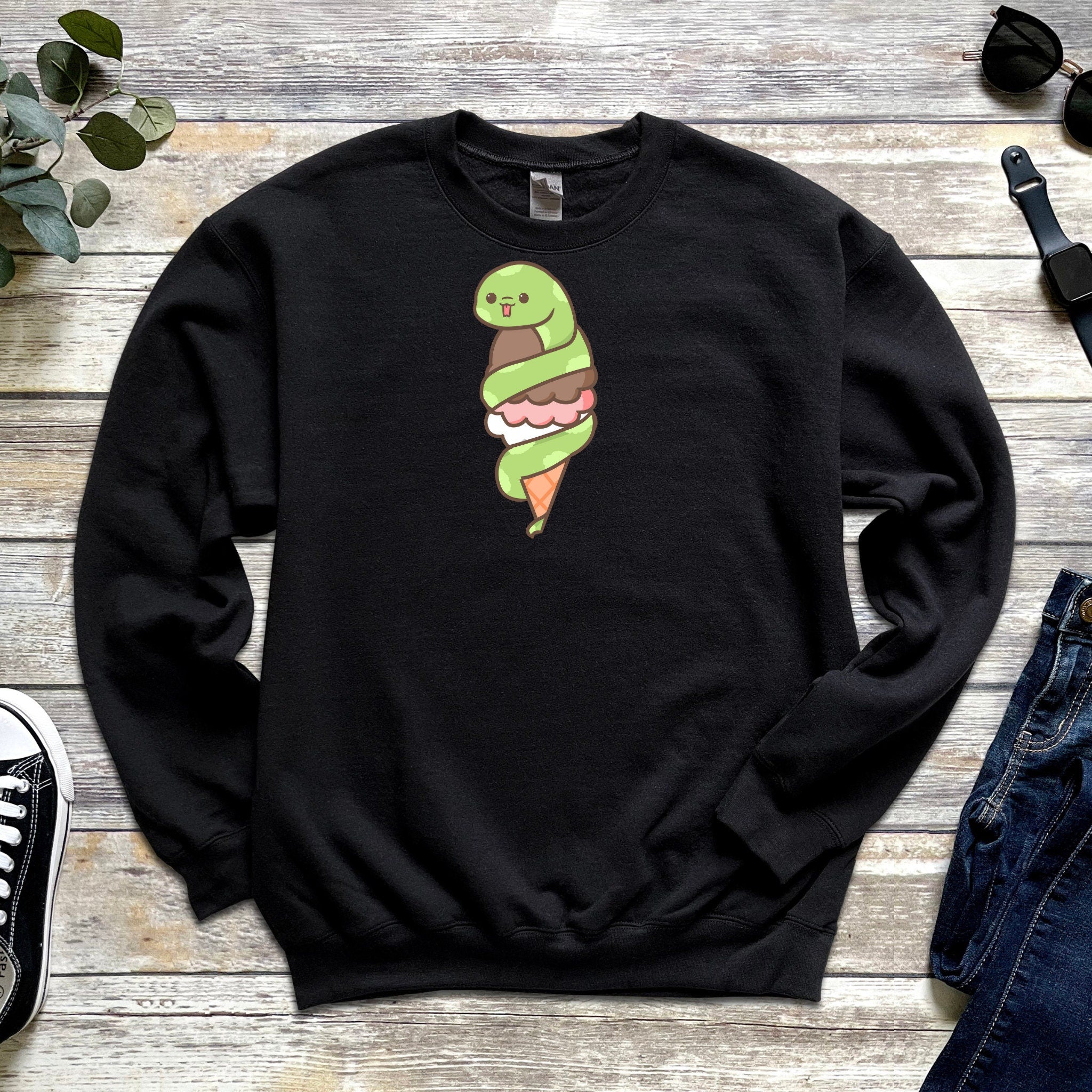 Ice Cream Snake Sweatshirt