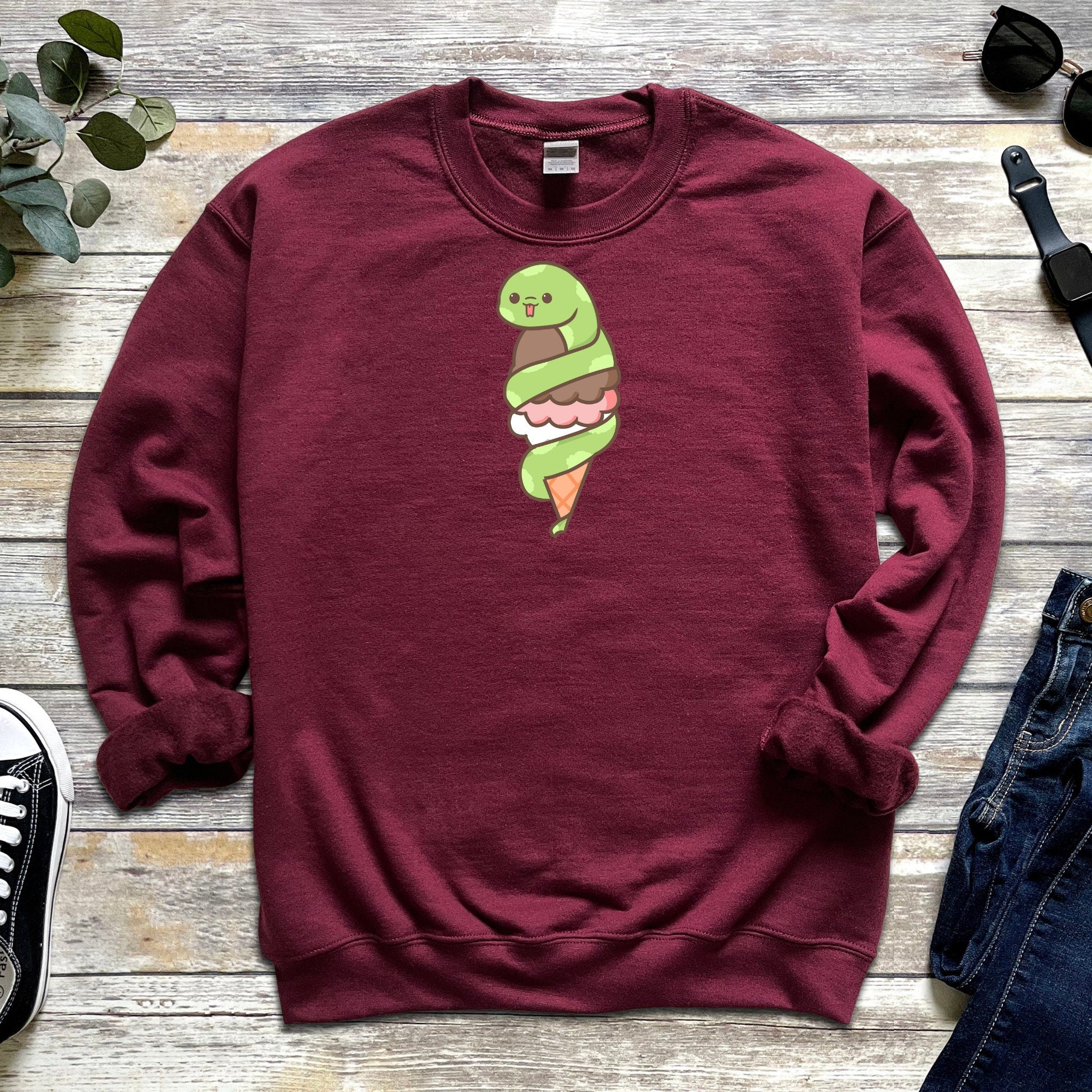 Ice Cream Snake Sweatshirt