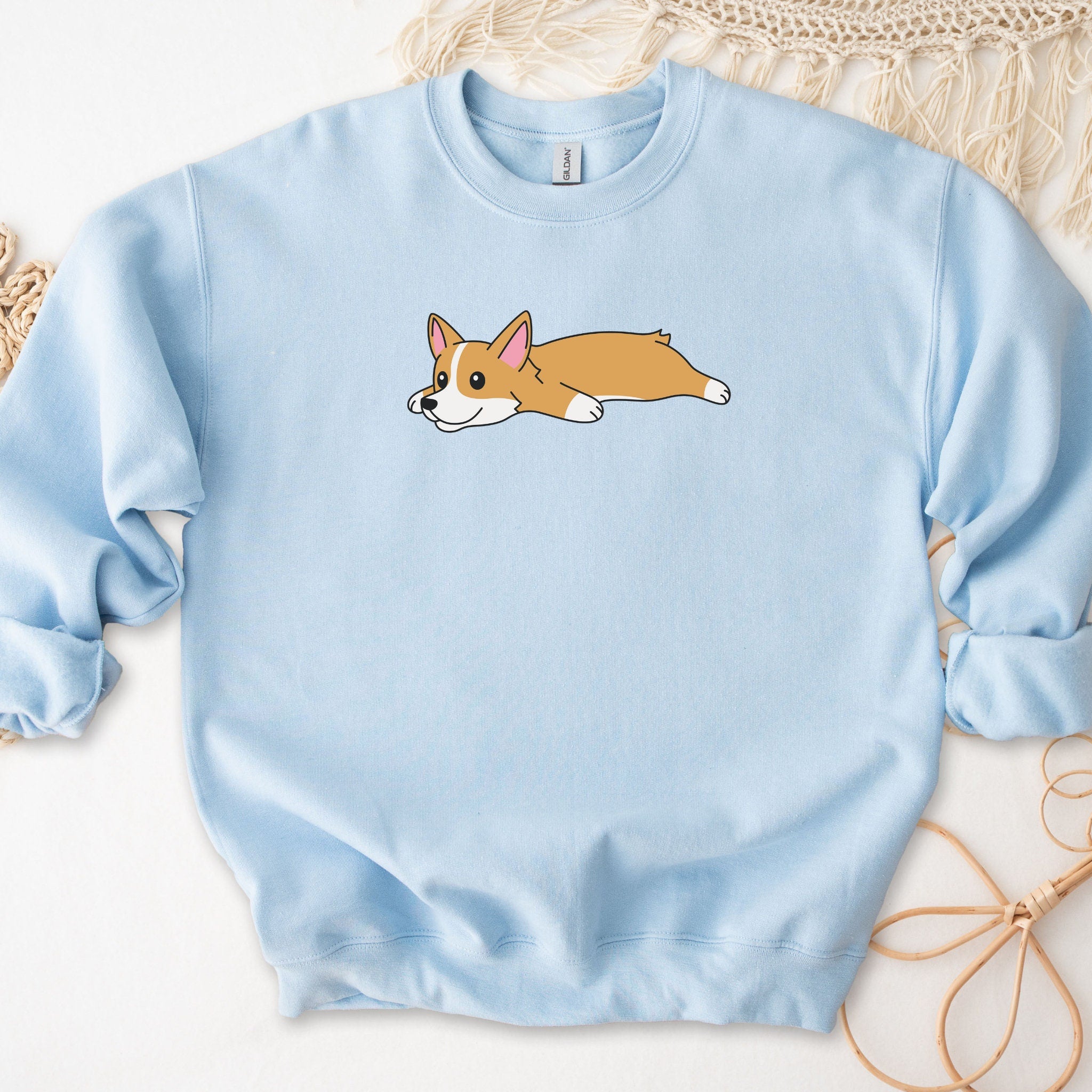 Tired Corgi Sweatshirt