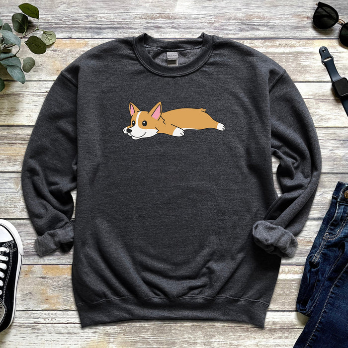 Tired Corgi Sweatshirt