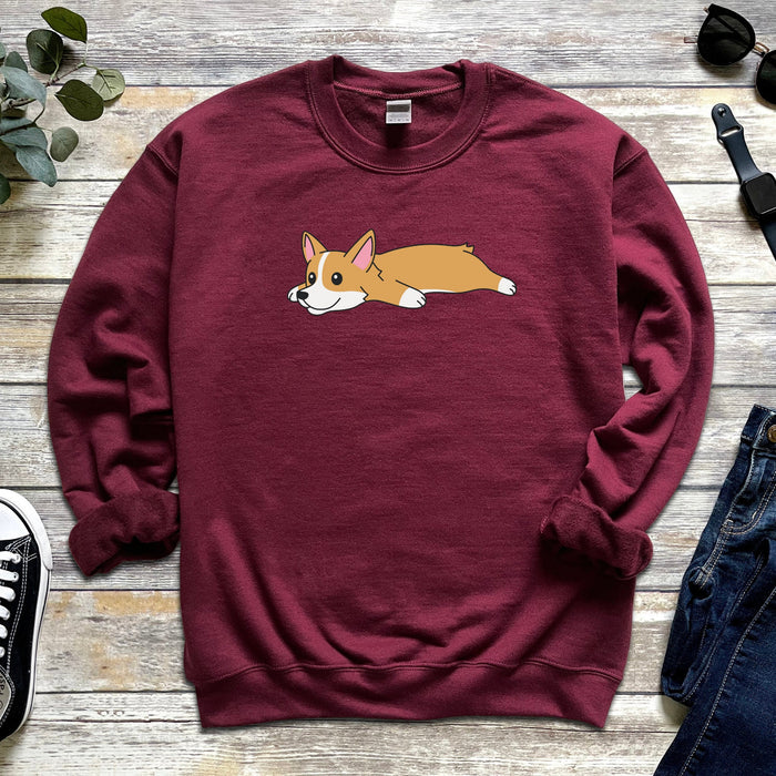 Tired Corgi Sweatshirt