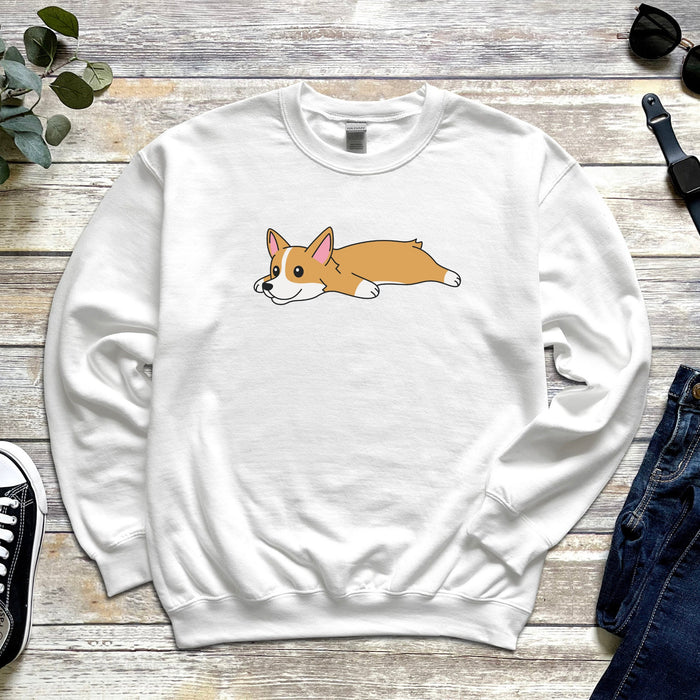 Tired Corgi Sweatshirt