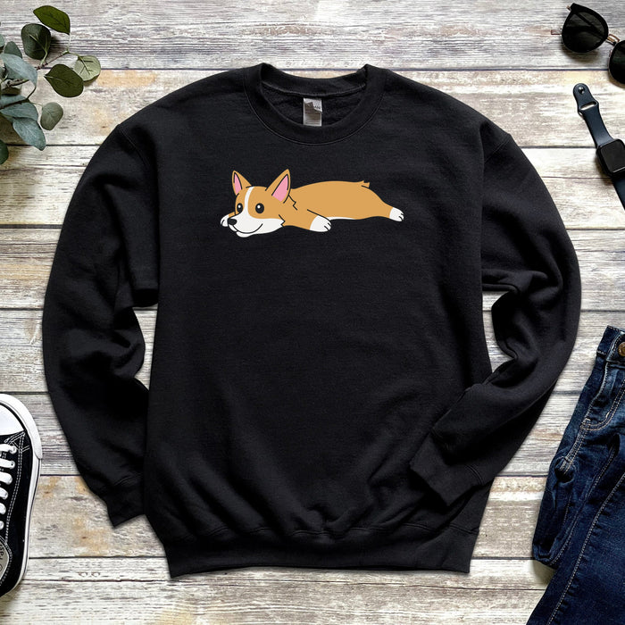 Tired Corgi Sweatshirt
