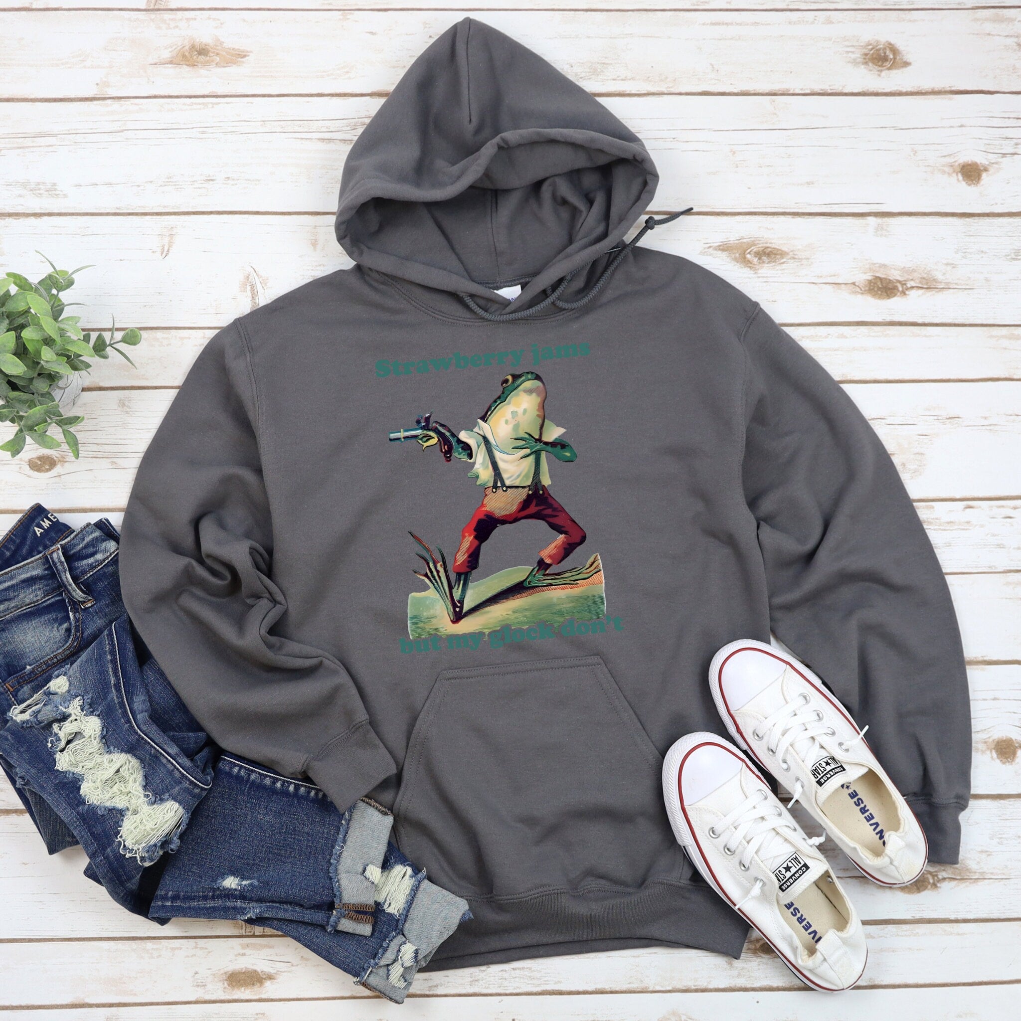 "Strawberry Jams But My Glock Don't" Hoodie