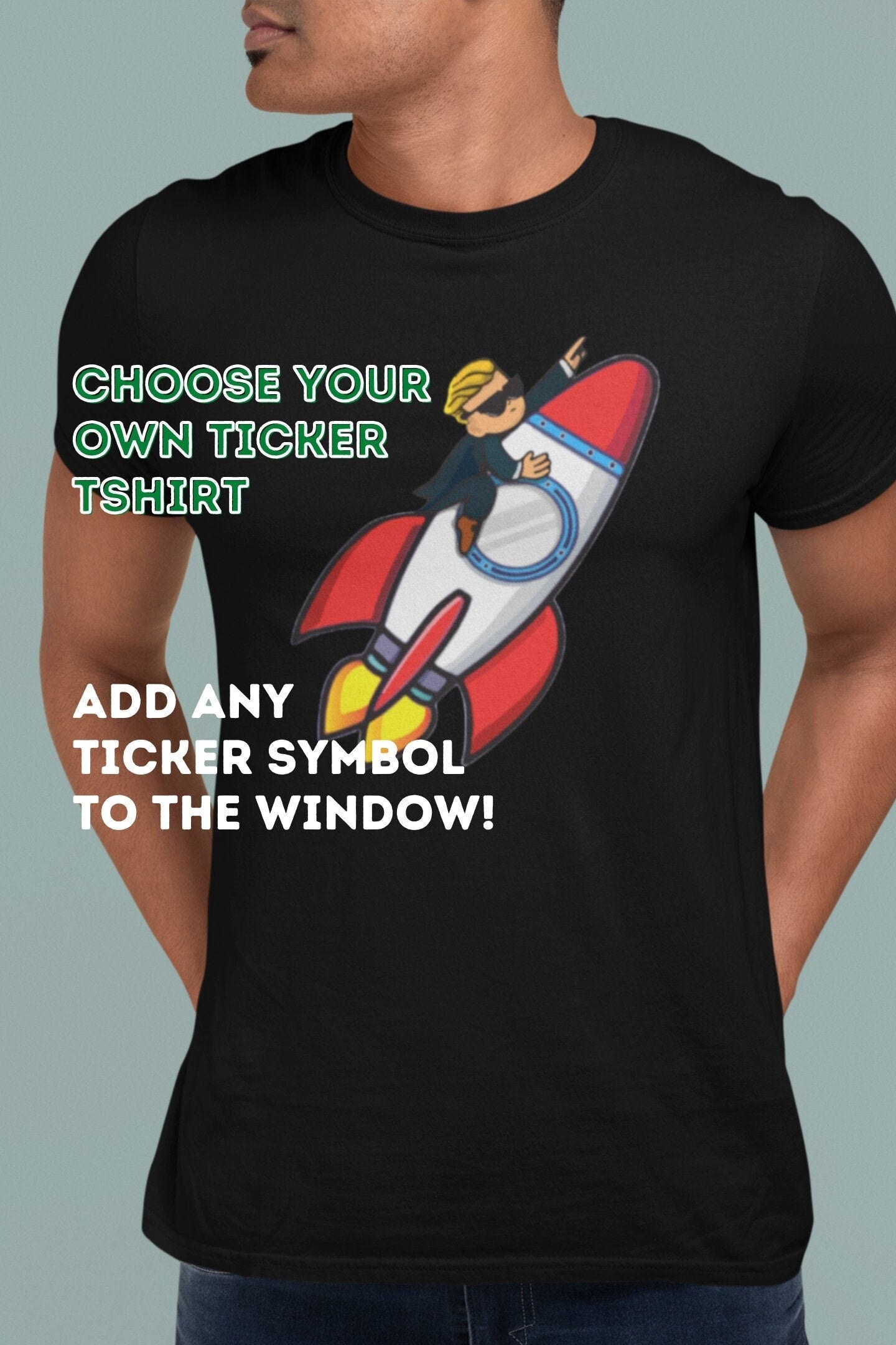 Custom Stock to the Moon Long Sleeve Shirt