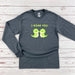 a long sleeve shirt with the words i roar you in green