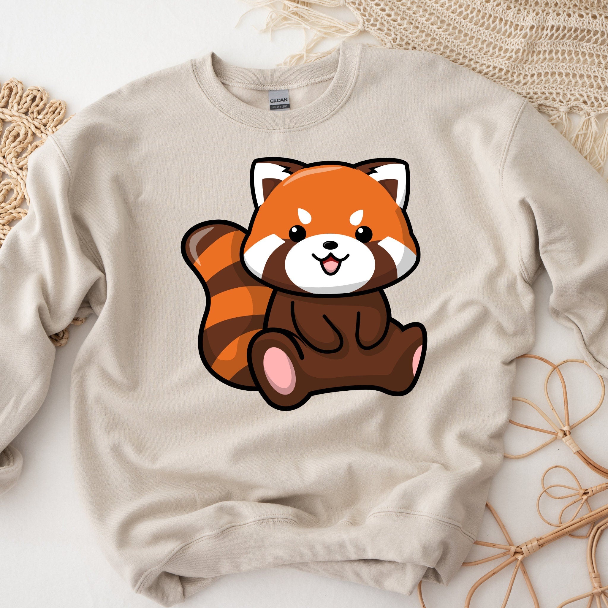Red Panda Sweatshirt