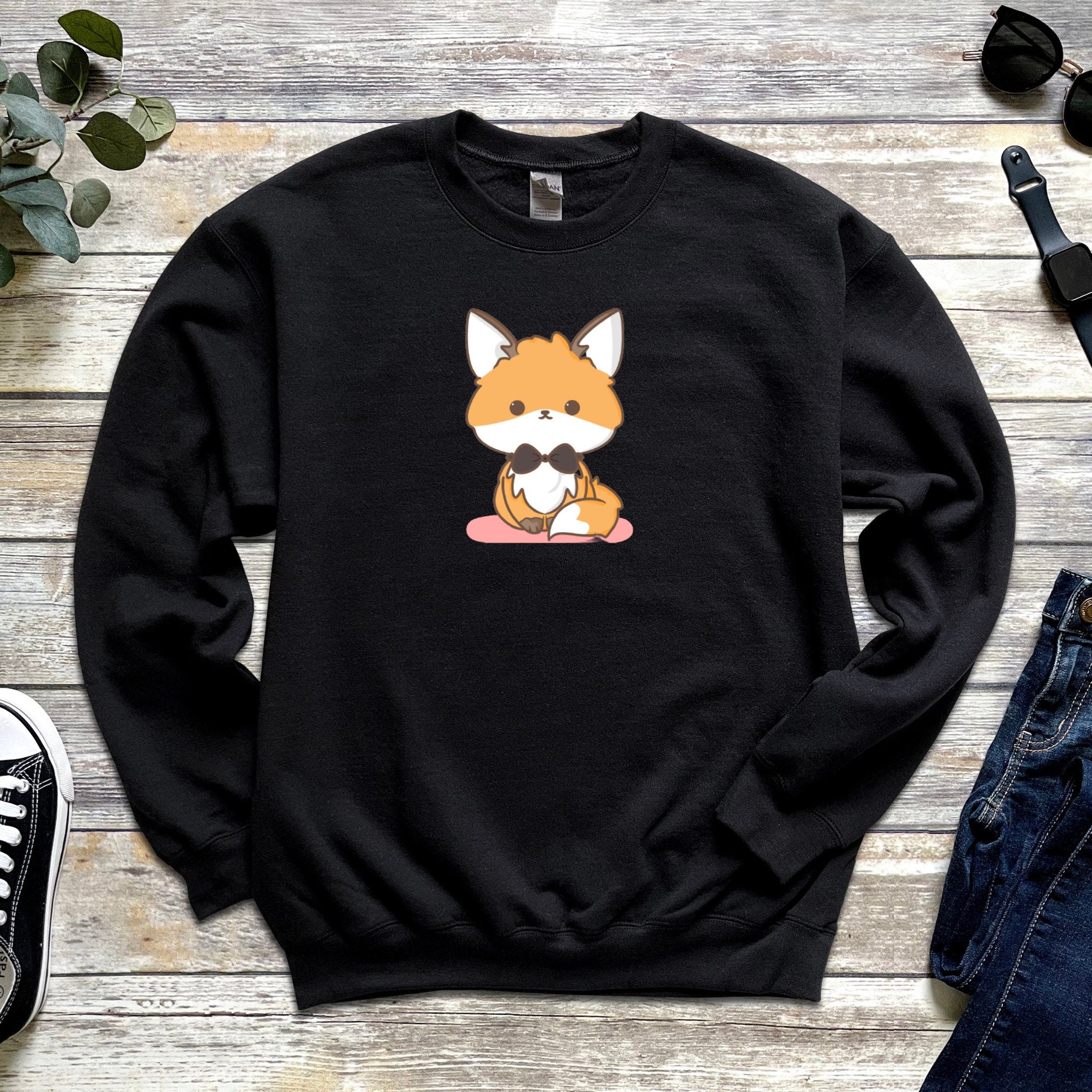 Bowtie Fox Sweatshirt