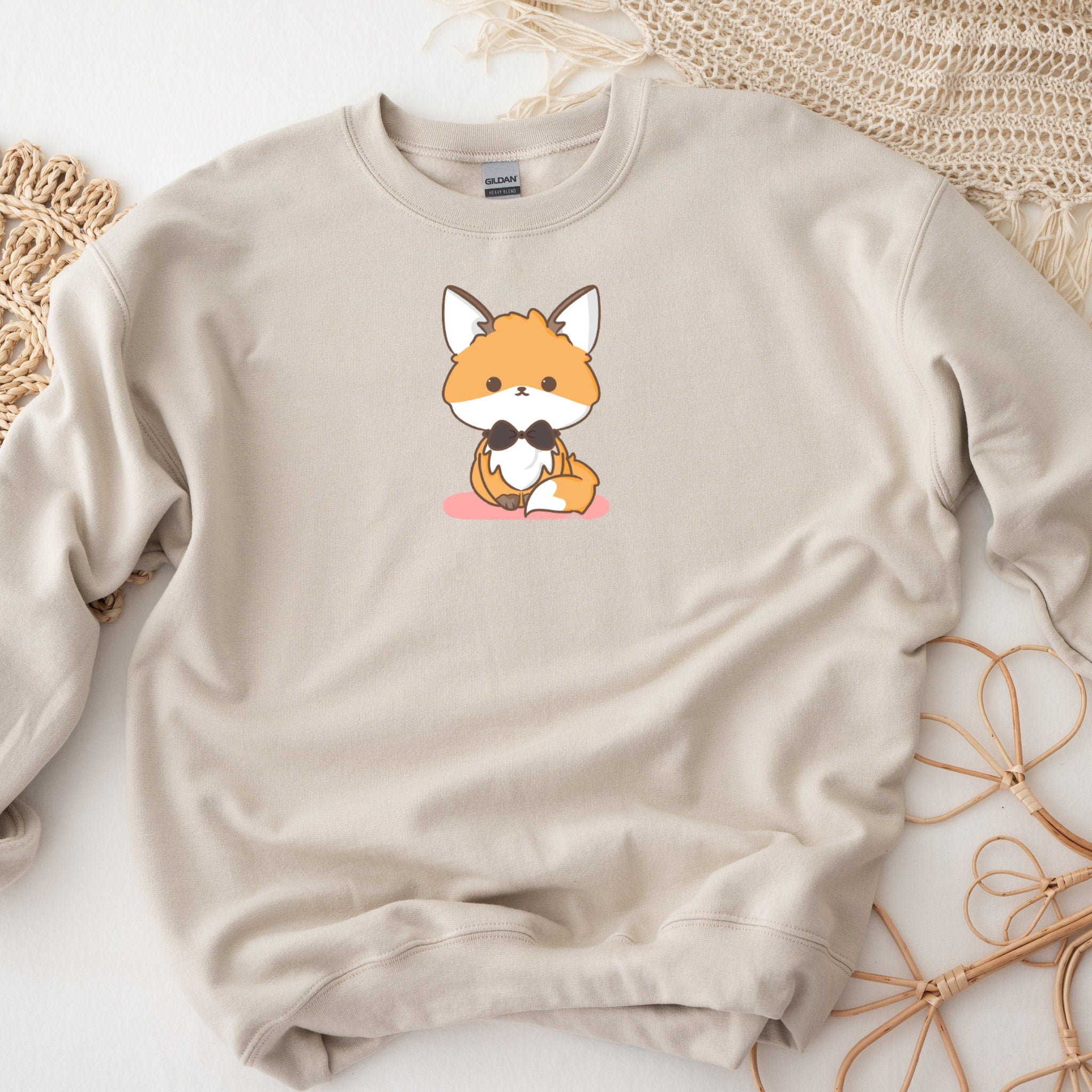 Bowtie Fox Sweatshirt