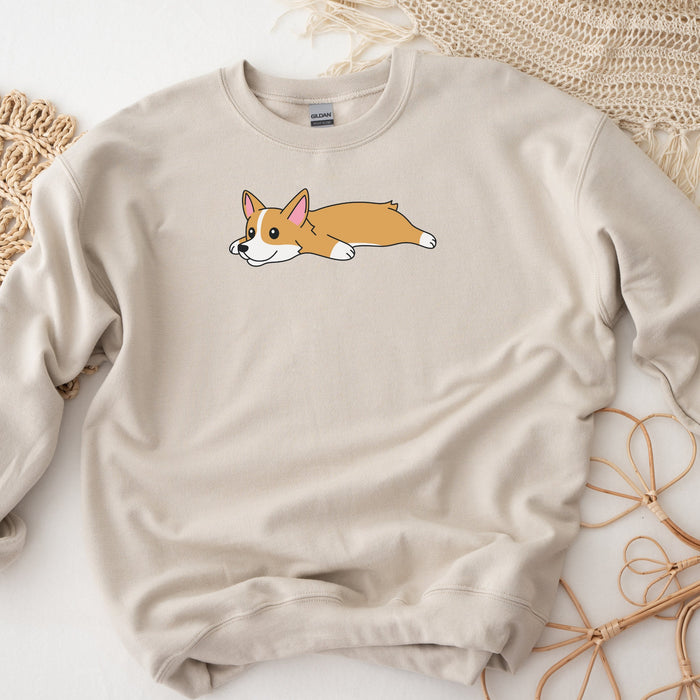 Tired Corgi Sweatshirt