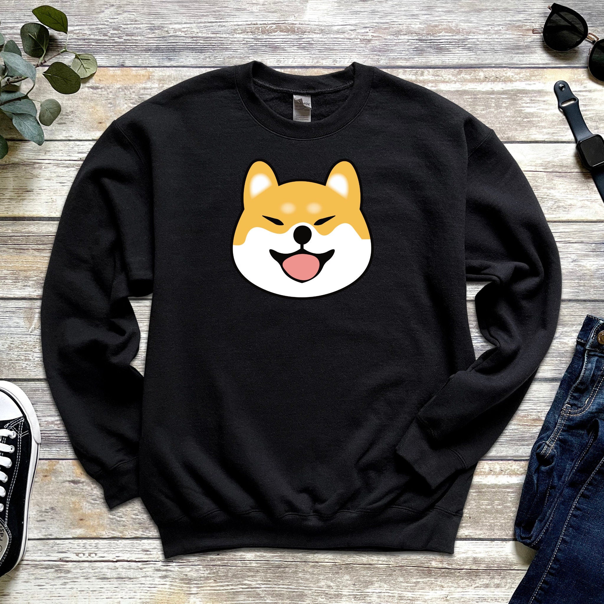 Shiba Inu Face Sweatshirt