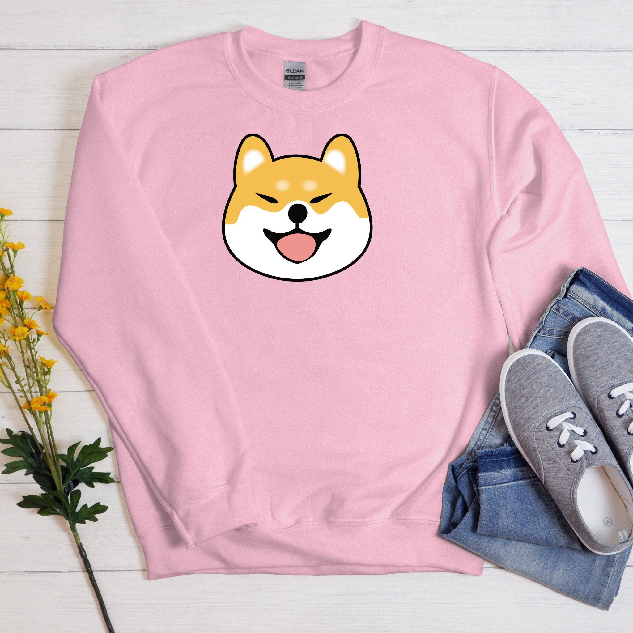 Shiba Inu Face Sweatshirt