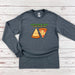 a long sleeved shirt with pizza on it