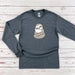 a long sleeved shirt with a slot on it