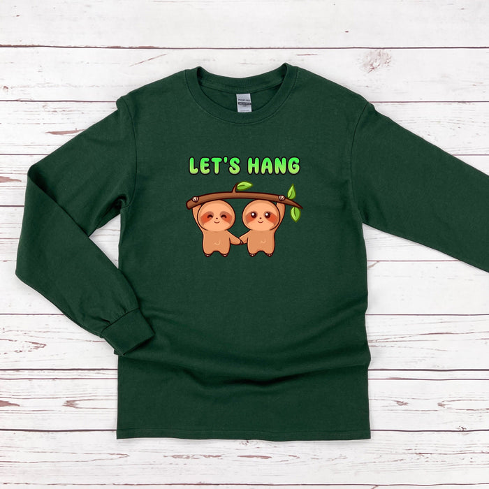 a green long sleeved shirt with two slots on it