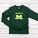 a green t - shirt that says i roar you