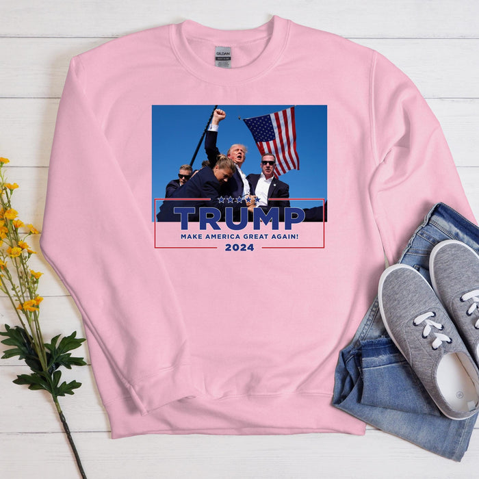 Donald Trump Failed Assassination Attempt Sweatshirt