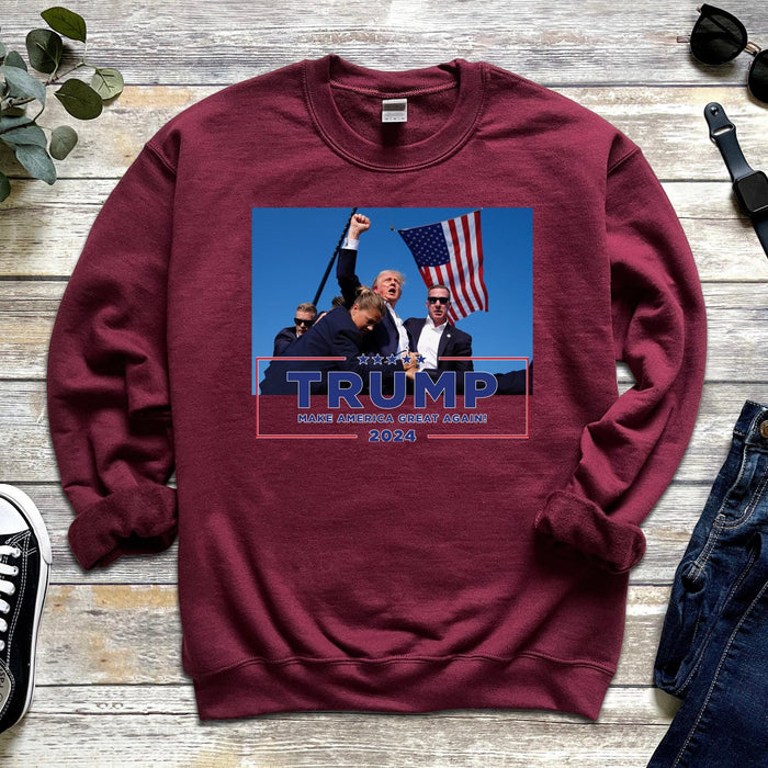 Donald Trump Failed Assassination Attempt Sweatshirt