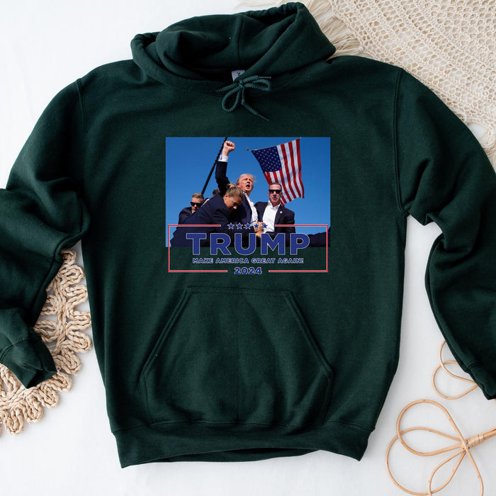 Donald Trump Failed Assassination Attempt Hoodie