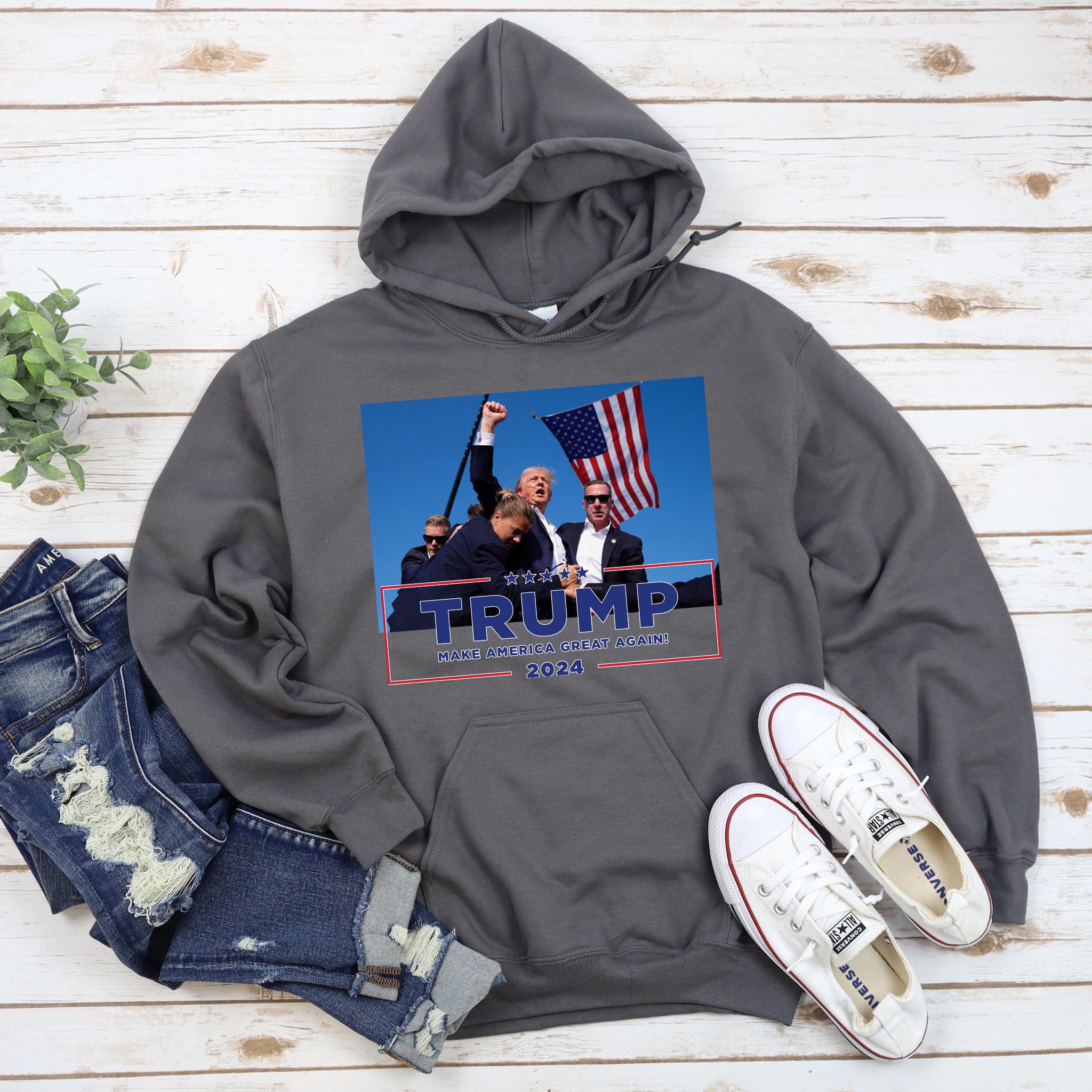 Donald Trump Failed Assassination Attempt Hoodie