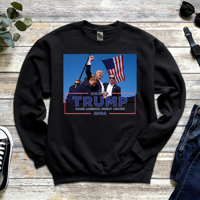 Donald Trump Failed Assassination Attempt Sweatshirt