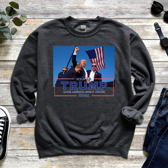 Donald Trump Failed Assassination Attempt Sweatshirt