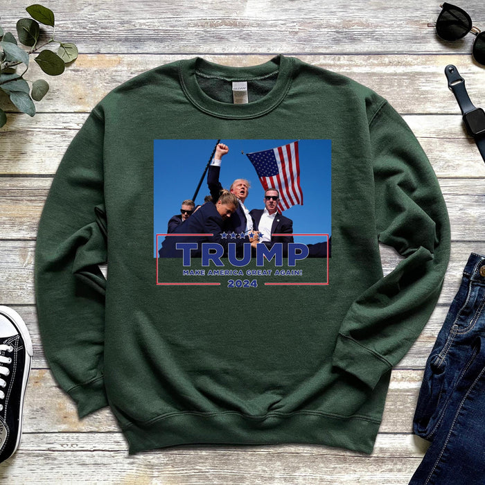 Donald Trump Failed Assassination Attempt Sweatshirt