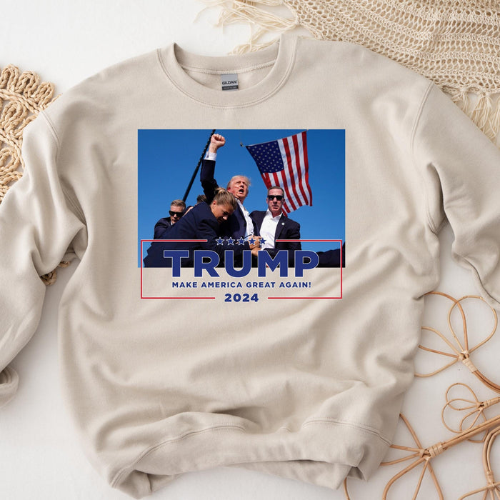 Donald Trump Failed Assassination Attempt Sweatshirt